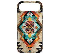 Custodia per iPhone Air Turchese tribale geometrico azteco sud-occidentale