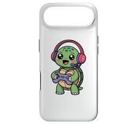 Custodia per iPhone Air Turtle Playing Video Game Reptiles Testudines Gamers