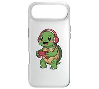 Custodia per iPhone Air Turtle Playing Video Game Reptiles Testudines Gamers