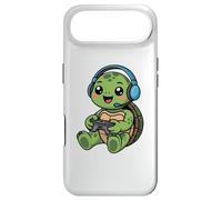 Custodia per iPhone Air Turtle Playing Video Game Reptiles Testudines Gamers