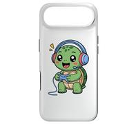 Custodia per iPhone Air Turtle Playing Video Game Reptiles Testudines Gamers