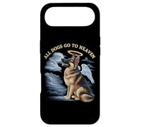 Custodia per iPhone Air Tutti i cani vanno in paradiso pastore tedesco in paradiso
