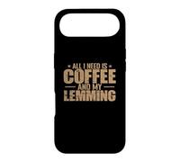 Custodia per iPhone Air Tutto ciò di cui ho bisogno è il caffè e il mio roditore Lemming