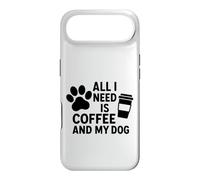 Custodia per iPhone Air Tutto ciò di cui ho bisogno è il caffè e l'impronta della zampa del mio cane