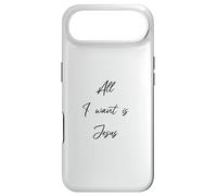 Custodia per iPhone Air Tutto quello che voglio è Gesù Cristo Regali cristiani