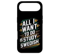 Custodia per iPhone Air Tutto quello che voglio fare è studiare l'orgoglio dello studente di lingua svedese