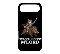 Custodia per iPhone Air 'TWAS Il 'Tism M'Lord Shiba Inu Cavaliere Cavaliere Cavaliere Cinghiale Medievale
