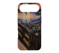 Custodia per iPhone Air UFO Alien Fun Urlando Cat Art Parodia