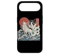 Custodia per iPhone Air Ukiyoe Kitsune Kaiju Spirit Fox risveglia l'arte giapponese