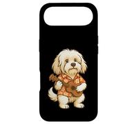 Custodia per iPhone Air Ukulele Havanese che suona la chitarra Hawaii - Funny Dog Mom Dad