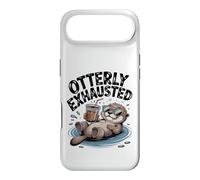 Custodia per iPhone Air Umorismo lontra esausto carino pigro stanco lontra