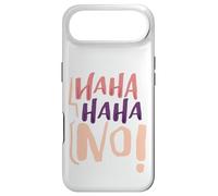 Custodia per iPhone Air Umorismo sarcastico HaHa HaHa No! Sarcasmo