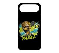 Custodia per iPhone Air Un Giocatore Di Padel Alla Moda - Un Leone Che Gioca A Padel