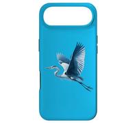 Custodia per iPhone Air Un maestoso airone azzurro in volo - Design artistico