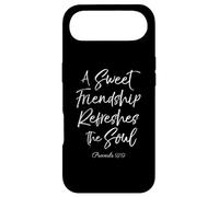 Custodia per iPhone Air Una dolce amicizia rinfresca la Bibbia dell'anima versetto Scrittura Dio