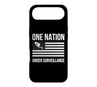 Custodia per iPhone Air Una nazione sotto sorveglianza Privacy World Order 1984 Chip