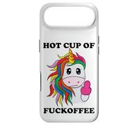 Custodia per iPhone Air Unicorn Middle Finger Hot Cup of Fuckoffee Unicorn Coffee