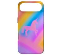 Custodia per iPhone Air Unicorn Rainbow Aesthetic Nostalgic Aura 80s Inspired Vtg