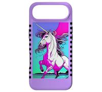 Custodia per iPhone Air Unicorno surf retrò anni '90