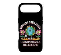 Custodia per iPhone Air Uninhabitable Hellscape Divertente cambiamento climatico Meme Terra