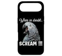 Custodia per iPhone Air Urlando pappagallo cenerino cenerino T, meme divertente per