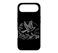 Custodia per iPhone Air Usignolo arte lineare Amante degli Uccelli
