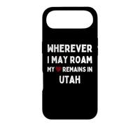 Custodia per iPhone Air Utah Ovunque io possa vagare Il mio cuore rimane nello Utah