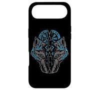 Custodia per iPhone Air Valhalla Wolf Mask Odin Runes Norse Compass Viking
