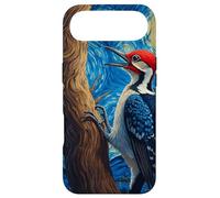 Custodia per iPhone Air Van Gogh's Starry Night Wood Picker Tree Drummer Animal