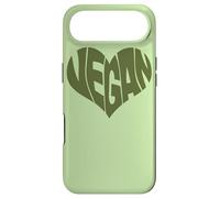 Custodia per iPhone Air Vegan Saying Heart Shape Design/Promuove la dieta a base