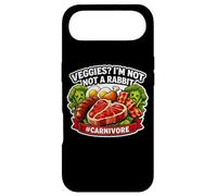 Custodia per iPhone Air Veggies I'm Not A Rabbit Carnivore Diet Fan Amante Mangiatore di carne