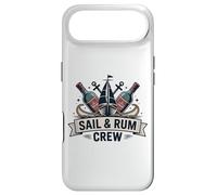 Custodia per iPhone Air Vela e Rum Crew Divertente Sailing Captain Sailor