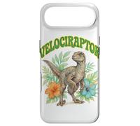Custodia per iPhone Air Velociraptor Groovy Floreale Acquerello Boho Velociraptor