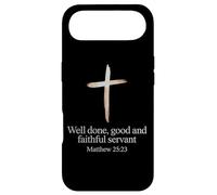 Custodia per iPhone Air Versetto biblico cristiano servo buono e fedele ben fatto