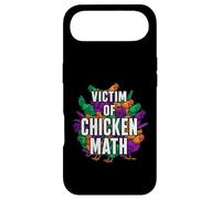 Custodia per iPhone Air Victim Of Chicken Math Funny Backyard Poultry Farmer