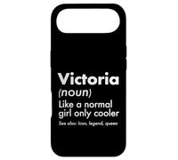 Custodia per iPhone Air Victoria Like A Normal Girl Only Cooler Queen Nome