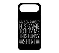 Custodia per iPhone Air Video Gamer Gaming Mio Figlio ha messo in pausa il suo gioco per comprarmi questo