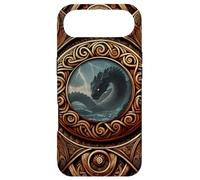 Custodia per iPhone Air Viking Norse Mythology - Jormungandr - Oseberg Style V1