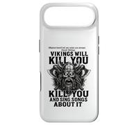 Custodia per iPhone Air Vikings will kill you and sing songs about it Funny Viking
