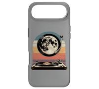 Custodia per iPhone Air Vinile Luna Retro Estetica