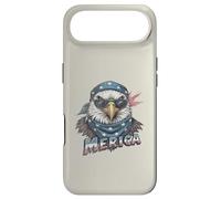 Custodia per iPhone Air Vintage American Bald Eagle 4 luglio Merica