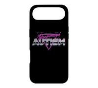 Custodia per iPhone Air Vintage Arcade Retro Wave Mese di sensibilizzazione sull'autismo armato