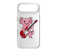 Custodia per iPhone Air Vintage Axolotl Punk Music Playing Guitar