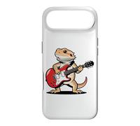 Custodia per iPhone Air Vintage Bearded Dragon Punk Music Playing Guitar