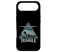 Custodia per iPhone Air Vintage Bermuda Triangle Mystery Plane Ship Wave Graphic