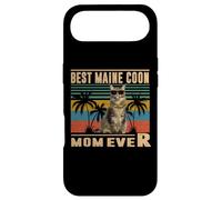 Custodia per iPhone Air Vintage Best Cat Mom Ever Funny Maine Coon Cat Mothers Day