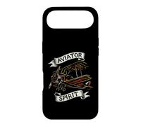 Custodia per iPhone Air Vintage Biplane Aviator Spirit Retro Airplane Pilot