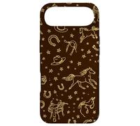 Custodia per iPhone Air Vintage Cavallo Cowboy Cappello Modello Mucca Ragazze Country Stars