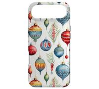 Custodia per iPhone Air Vintage Christmas Tree Balls Pattern For Girls Cute Xmas