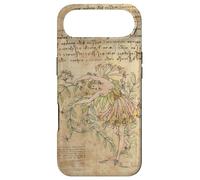 Custodia per iPhone Air Vintage Flower Drawing For Women Cute Fairycore Aesthetic